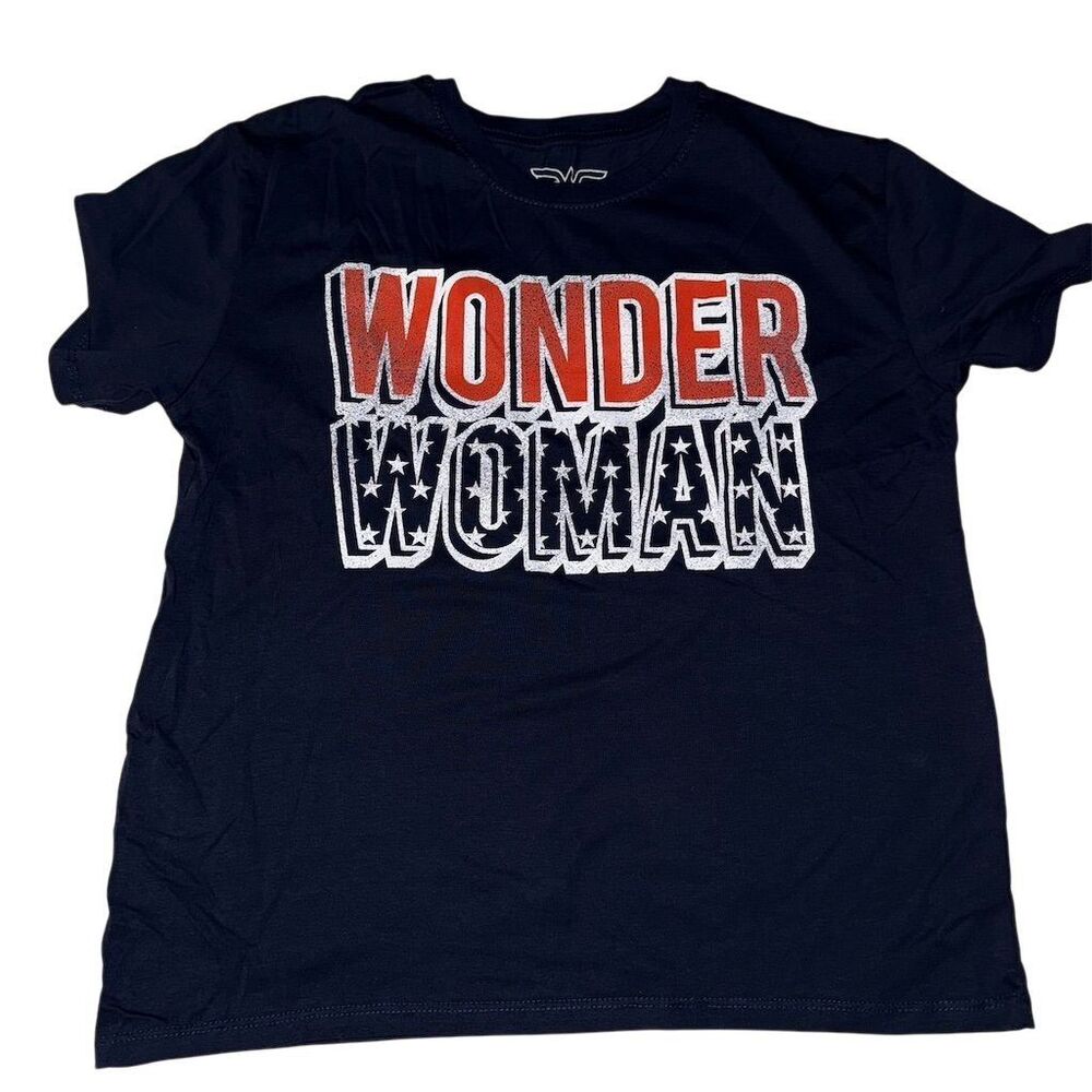 DC Comics Wonder Woman‎ Graphic T-Shirt Women's XL Multicolor Casual